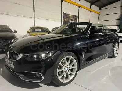 Usado BMW 420 Cabriolet 184 CV (135 kW) 2019 Negro Descapotable