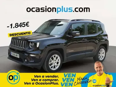 Usado Jeep Renegade Altitude 131 CV (96 kW) 2024 Negro SUV