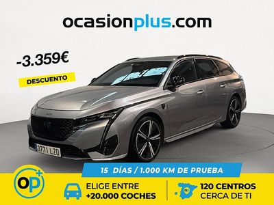 Usado Peugeot 308 GT 130 CV (95 kW) 2022 Gris Familiar