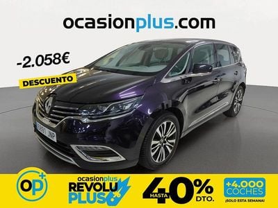 Usado Renault Espace Initiale Paris 160 CV (117 kW) 2016 Negro Monovolumen