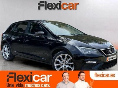 Usado Seat Leon FR 150 CV (110 kW) 2017 Negro Utilitario