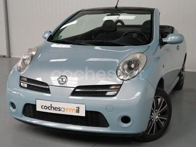 Usado Nissan Micra C+C Tekna 88 CV (64 kW) 2006 Gris / plata Descapotable