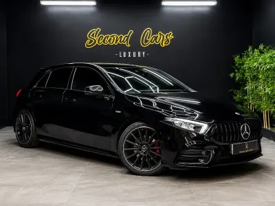 Usado Mercedes A200 150 CV (110 kW) 2021 Negro Berlina