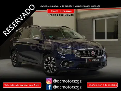 Usado Fiat Tipo Mirror 120 CV (88 kW) 2019 Azul Familiar