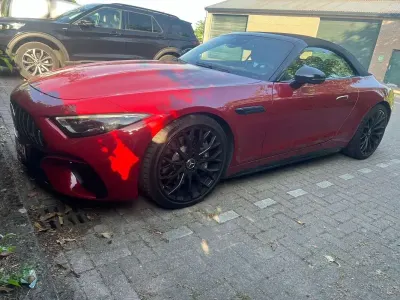 Usado Mercedes SLC43 AMG AMG 381 CV (280 kW) 2023 Burdeos Coupe