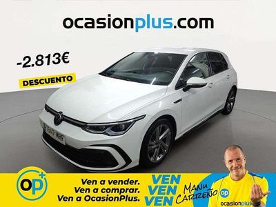 Begagnad VW Golf VIII R-line 150 HK (110 kW) 2024 Vit Halvkombi