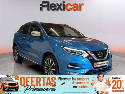 Usado Nissan Qashqai Tekna 150 CV (110 kW) 2019 Azul SUV