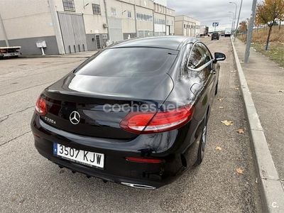 Negro Usado 2018 Mercedes C220 Coupe | 25.999 € (Precio justo)