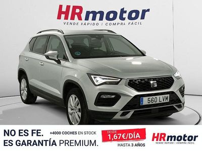 Usado Seat Ateca Style 150 CV (110 kW) 2021 Gris / plata SUV