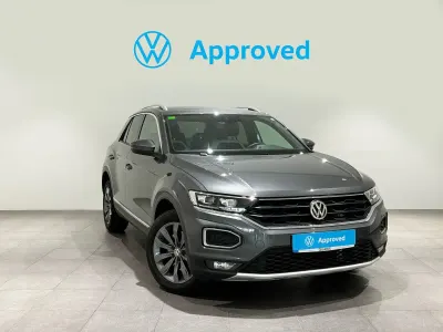Usado VW T-Roc Sportline 150 CV (110 kW) 2021 Gris SUV