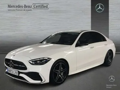 Usado Mercedes C220 200 CV (147 kW) 2022 Blanco Berlina