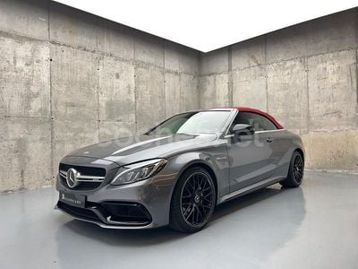 Usado Mercedes C63 AMG 476 CV (350 kW) 2018 Gris / plata Descapotable