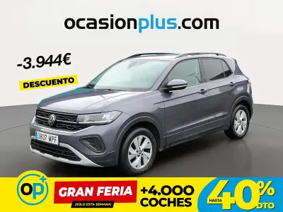 Usado VW T-Cross Life 116 CV (85 kW) 2024 Gris SUV