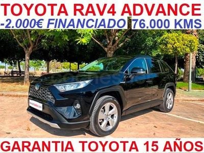 Usado Toyota RAV4 Hybrid Advance 218 CV (160 kW) 2021 Negro SUV