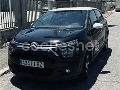 Usado Citroën C3 Feel 102 CV (75 kW) 2021 Negro Utilitario