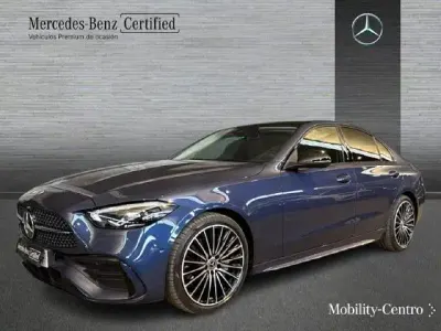 Usado Mercedes C300e 313 CV (230 kW) 2021 Azul Berlina