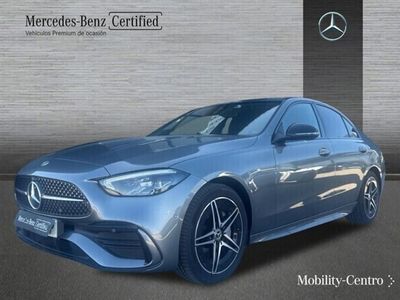 Selenitgrey metallic paint Usado 2022 Mercedes C220 AMG line Berlina | 39.400 € (Buen precio)