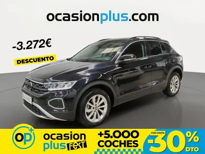 Usado VW T-Roc Life 150 CV (110 kW) 2023 Negro SUV