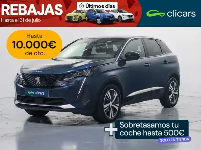 Usado Peugeot 3008 Allure 130 CV (95 kW) 2024 Azul SUV