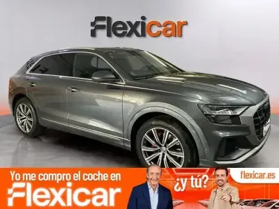 Usado Audi Q8 286 CV (210 kW) 2019 Gris SUV