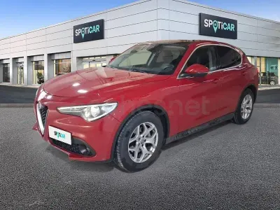 Usado Alfa Romeo Stelvio Executive 190 CV (139 kW) 2019 Rojo SUV