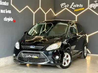 Usado Ford C-MAX Titanium 125 CV (91 kW) 2014 Negro Monovolumen