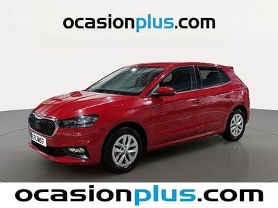 Usado Skoda Fabia Selection 95 CV (69 kW) 2024 Rojo Utilitario