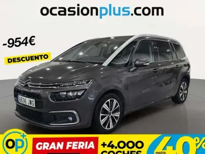 Usado Citroën Grand C4 Picasso Shine 150 CV (110 kW) 2017 Marrón Monovolumen