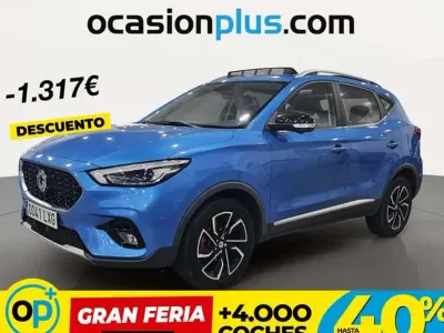 Usado MG ZS Luxury 111 CV (81 kW) 2022 Azul SUV