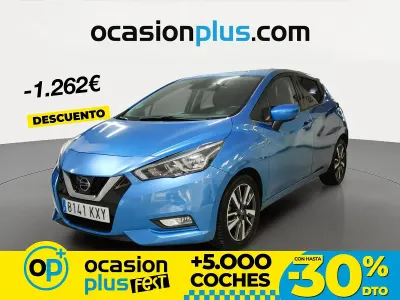 Occasion Nissan Micra N-Connecta 90 PK (66 kW) 2019 Blauw Hatchback