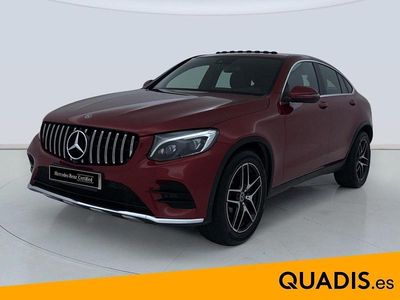 Usado Mercedes GLC250 211 CV (155 kW) 2017 Rojo Coupe