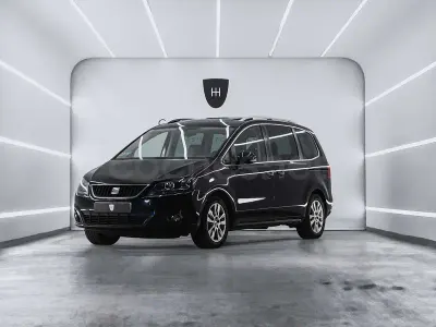 Usado Seat Alhambra Style 140 CV (102 kW) 2011 Negro Monovolumen