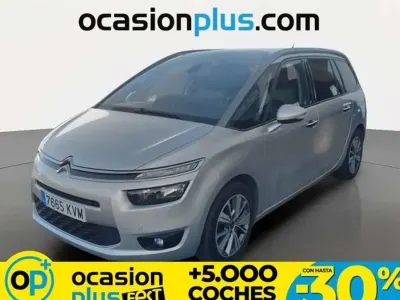 Usado Citroën Grand C4 Picasso Exclusive 150 CV (110 kW) 2014 Gris Monovolumen