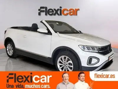 Usado VW T-Roc Cabriolet Style 110 CV (80 kW) 2022 Blanco Descapotable