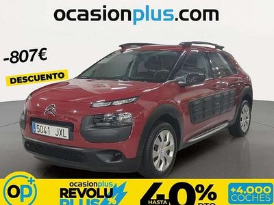 Usado Citroën C4 Cactus Feel 110 CV (80 kW) 2017 Rojo Utilitario