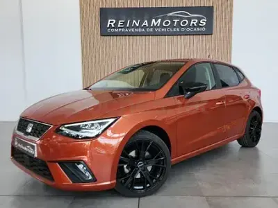 Begagnad Seat Ibiza Style Plus 95 HK (69 kW) 2018 Orange Sedan