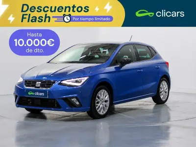 Usado Seat Ibiza FR 115 CV (84 kW) 2025 Azul Utilitario
