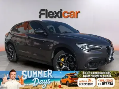 Usado Alfa Romeo Stelvio Executive 210 CV (154 kW) 2019 Gris SUV