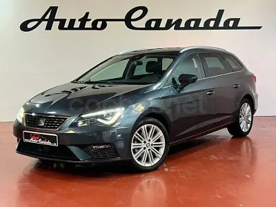 Usado Seat Leon XCELLENCE 130 CV (95 kW) 2019 Gris / plata Familiar