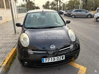 Używany Nissan Micra Acenta 88 KM (64 kW) 2006 Czarny Sedan/Limuzyna