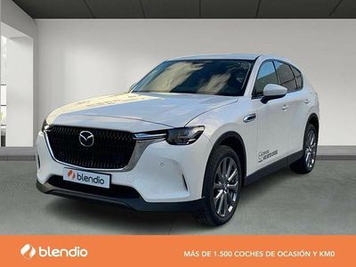 Blanco Nuevo 2025 Mazda CX-60 Exclusive-Line SUV | 47.990 € (Un poco caro)