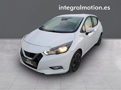 Usado Nissan Micra Acenta 92 CV (67 kW) 2021 Blanco Utilitario