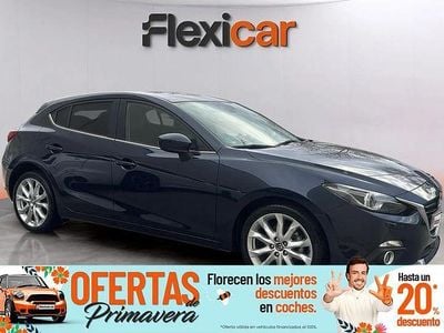 Usado Mazda 3 Luxury 150 CV (110 kW) 2015 Azul Berlina