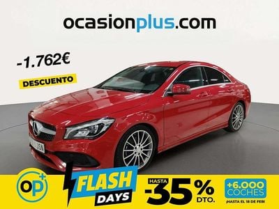 Usado Mercedes CLA200 AMG line 136 CV (100 kW) 2016 Rojo Berlina