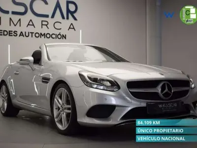 Usado Mercedes SLC200 184 CV (135 kW) 2017 Gris Descapotable