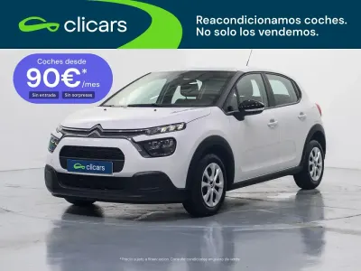 Usado Citroën C3 Live 83 CV (61 kW) 2022 Blanco Utilitario