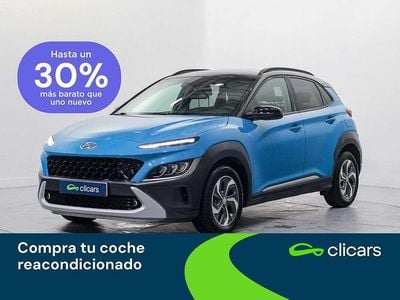 Azul Usado 2021 Hyundai Kona SUV | 17.590 € (Precio justo)