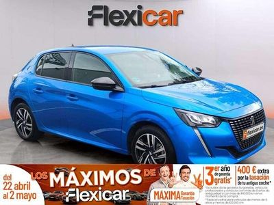 Usado Peugeot 208 Allure 82 CV (60 kW) 2023 Azul Utilitario