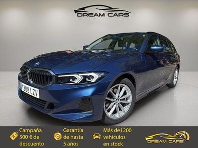 Usado BMW 318 150 CV (110 kW) 2022 Azul Familiar