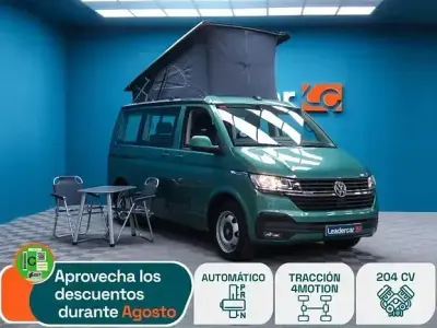 Usado VW California Beach 204 CV (150 kW) 2021 Verde Van